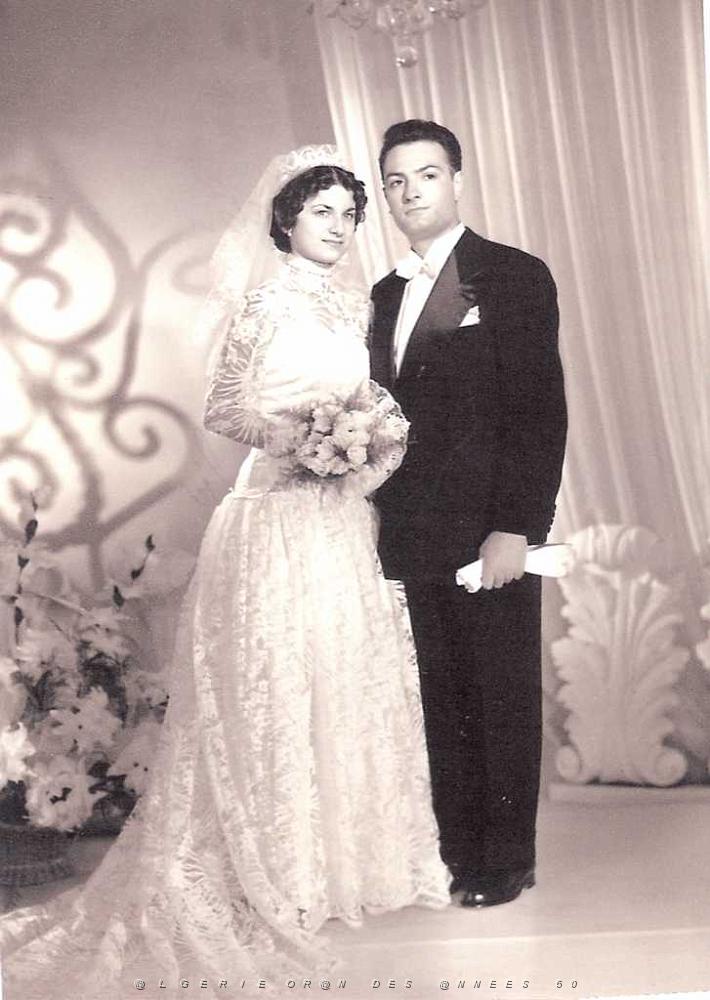 MARIAGE 1 SEPTEMBRE 1956 SYLVIANE RAMON ET JULIEN MASEGOSA.JPG